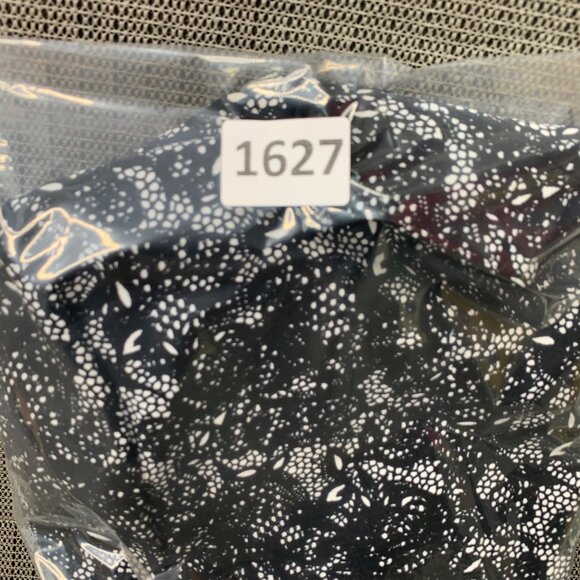 Elementz Womens Black & White Floral Open Front Jacket - Size L - Picture 8 of 8